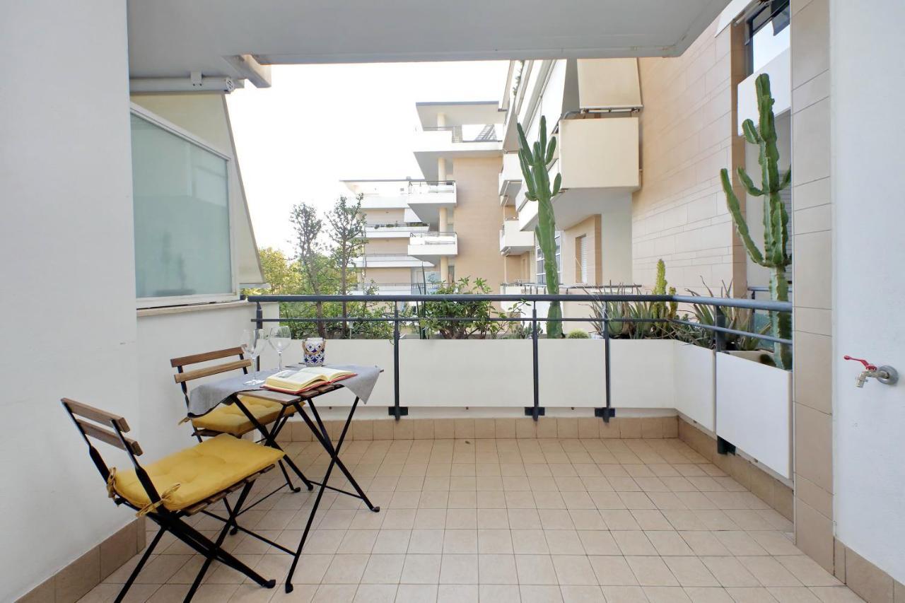 Bilocale Con Vista Sull'Aeroporto - Comodo Per Il Viaggio Fiumicino Exterior foto
